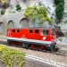Locomotive diesel 2095 004-4, ÖBB, Ep V - ROCO 33294 - HOe 1/87 voie étroite