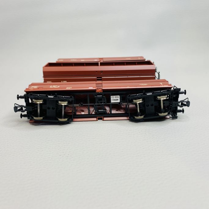 3 wagons trémies type Fads, PKP, Ep IV - ROCO 6600044 - HO 1/87