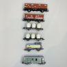 Coffret 6 pièces : Train de marchandises, DB, Ep IV - ROCO 6600018 - HO 1/87