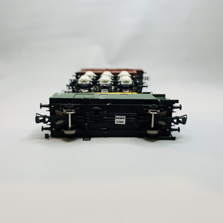 Coffret 6 pièces : Train de marchandises, DB, Ep IV - ROCO 6600018 - HO 1/87