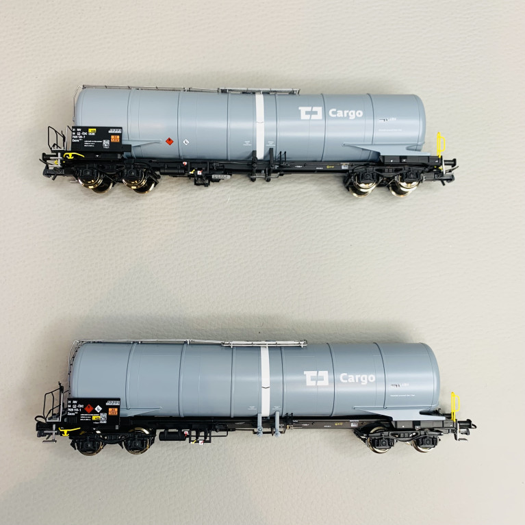 Coffret : wagons-citernes Zacns, CD, Ep VI - ROCO 76003 - HO 1/87