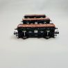 3 Wagons à toit ouvrant, DB, Ep IV - ROCO 77050 - HO 1/87