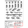 Rampe hélicoïdale 1 voie R1 360mm, 1 cercle 1/2 - NOCH 53001 - HO 1/87