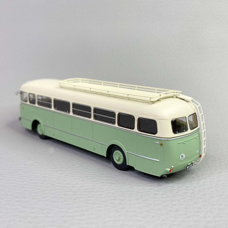 REE Modèle HO 1/87 Ree Modeles CB131 Autocar Renault R4190 Bleu Et Blanc, Transport D Porteur Bébé