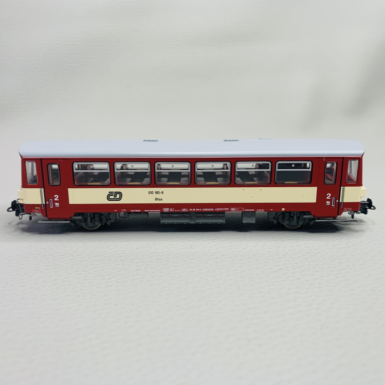 Remorque pour autorail diesel classe 810, CD, Ep V - ROCO 74242 - HO 1/87