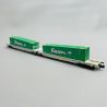 Wagon-poche articulé double T2000, AAE, Ep VI - FLEISCHMANN 825028 - N 1/160