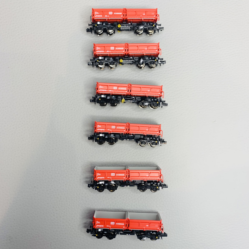 Ensemble de wagons à benne basculante, DB AG, Ep VI - FLEISCHMANN 6660023 - N 1/160