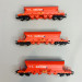 Coffret de wagons à déchargement automatique Tanoos 896, DB AG, Ep V - MARKLIN 48192 - HO 1/87