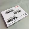 Coffret de wagons porte-cuves pour le transport de chaux Slmmp, DR, Ep IV - MARKLIN 48263 - HO 1/87