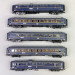 Rame "Orient Express" de 5 voitures CIWL, Ep II - RIVAROSSI HR4384 - HO 1/87