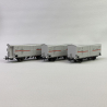 3 wagons frigorifiques Hgb 2 essieux, FS, Ep III - RIVAROSSI HR6605 - HO 1/87