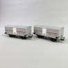 2 wagons frigorifiques Ifms 2 essieux, FS, Ep IV - RIVAROSSI HR6604 - HO 1/87