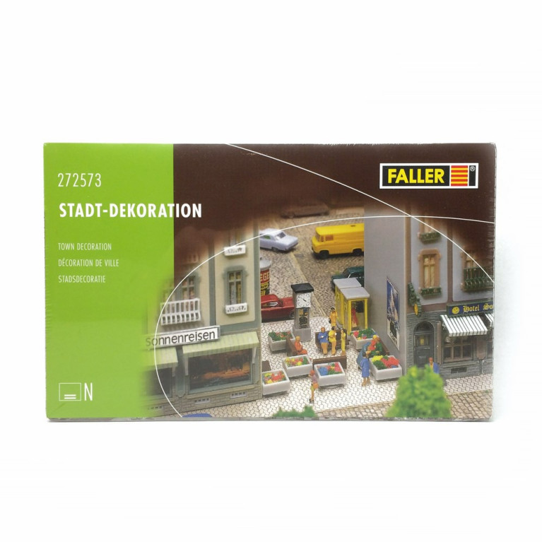 Mobiliers urbain et accessoires pour ville-N-1/160-FALLER 272573