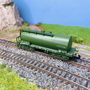 Wagons citerne à bogies USTC, DB, Ep III - MINITRIX 18973 - N 1/160
