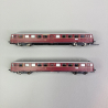 Autorails ETA 150 avec remorque, DB, Ep III - FLEISCHMANN 740103 - N 1/160