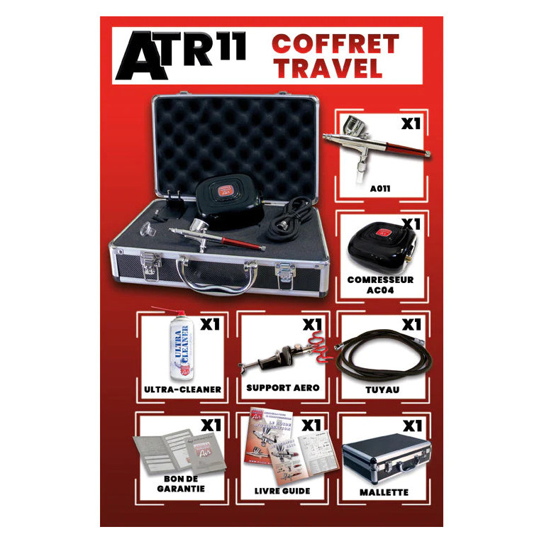 ATR11 – Coffret Travel Ultra Polyvalent - PRINCE AUGUST ATR11