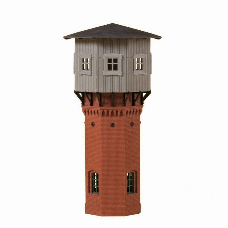 Château d'eau brique et bois-HO-1/87-AUHAGEN  11412