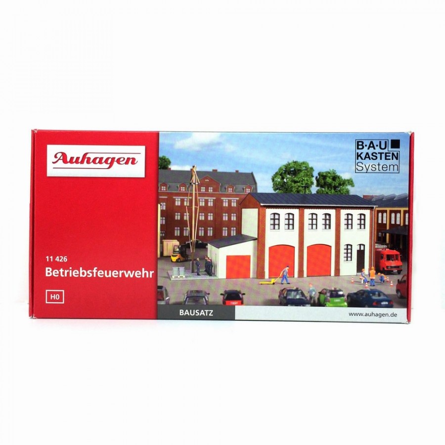 Petite caserne de pompier de village-HO-1/87-AUHAGEN  11426
