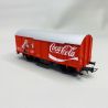 Wagon couvert Gs à parois en panneaux "Coca-Cola", FS, Ep IV - RIVAROSSI HR6610 - HO 1/87