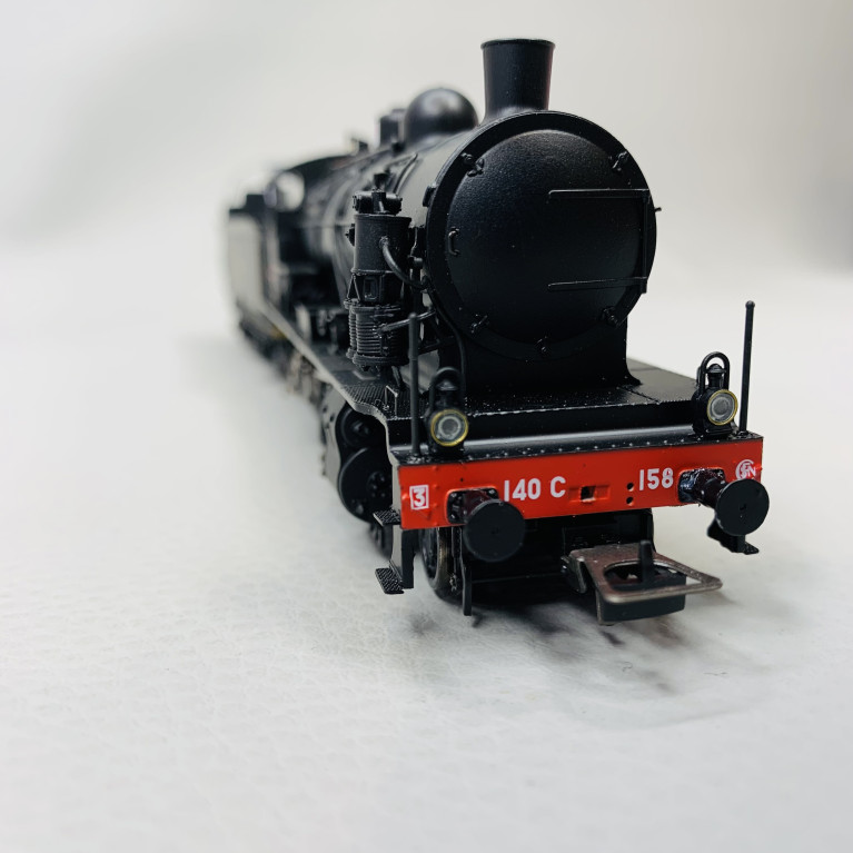 Locomotive vapeur 140 C 158 Région ouest, Sncf,Ep III - JOUEF HJ2416 - HO 1/87