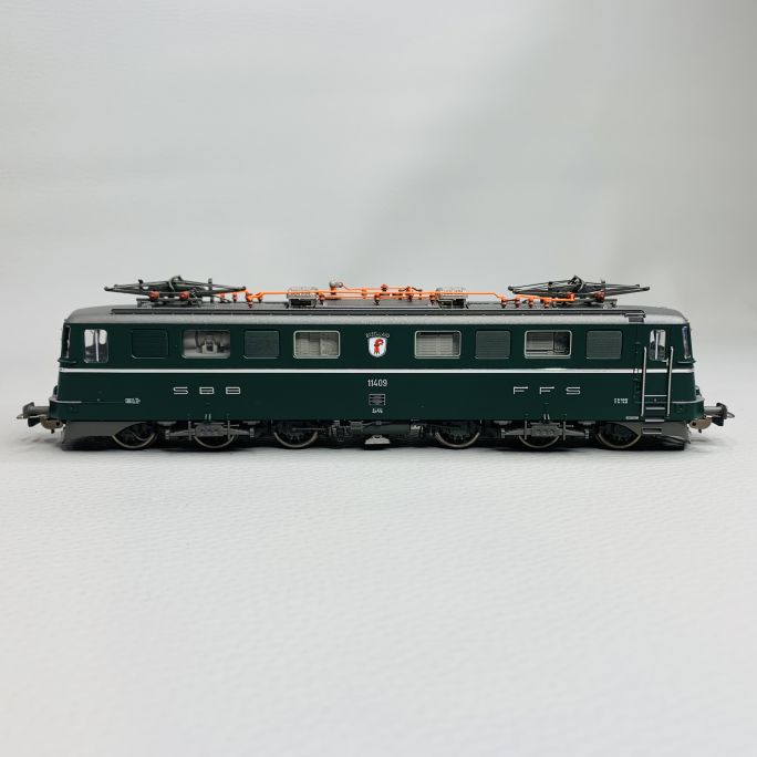 Locomotive électrique Ae 6/6 11409 BASELLAND, CFF, Ep IV - PIKO 97213 - HO 1/87