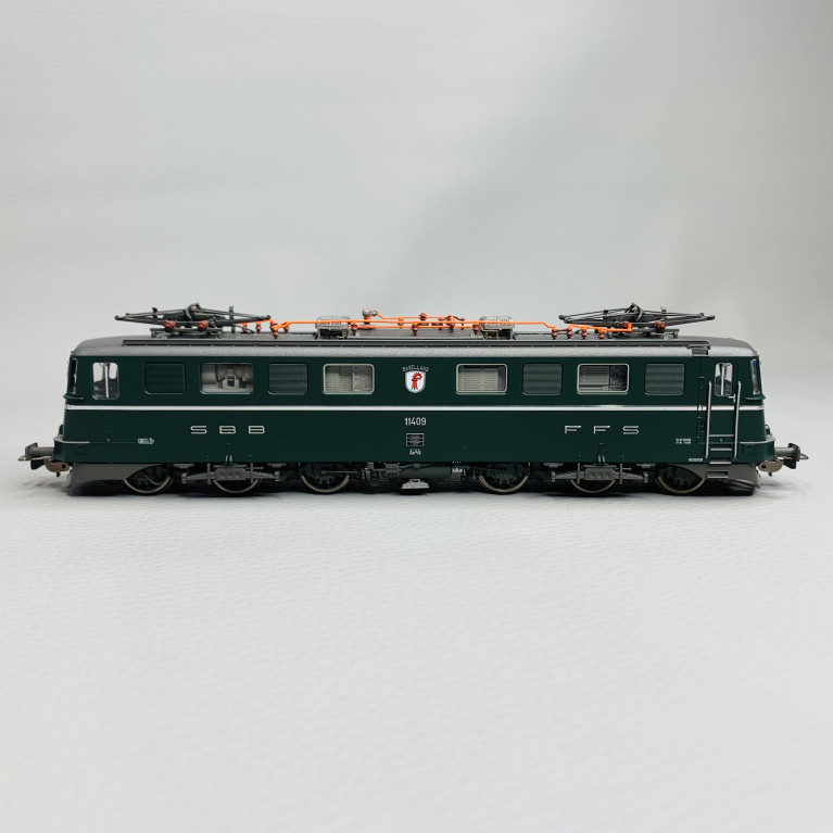 Locomotive électrique Ae 6/6 11409 BASELLAND, CFF, Ep IV - PIKO 97213 - HO 1/87