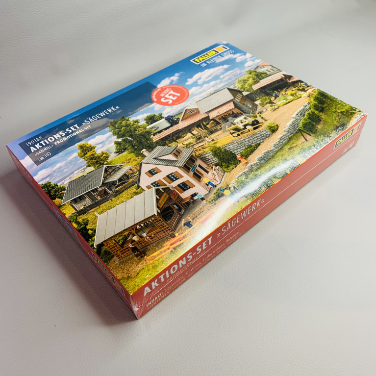 Coffret promotionnel Scierie - FALLER 190138 - HO-1/87