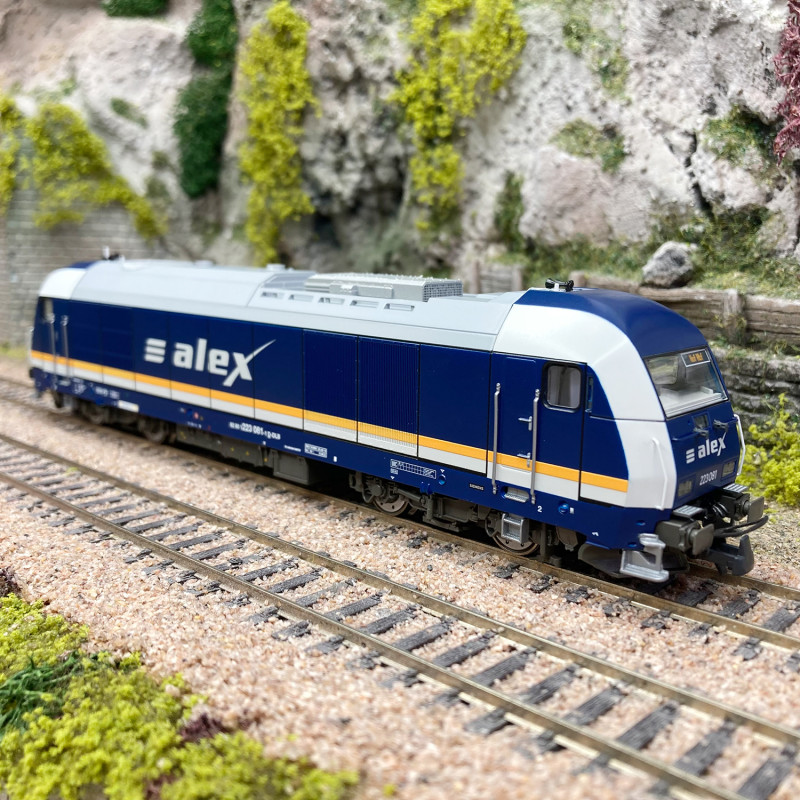 Locomotive diesel 223 081-1, ALEX, Ep VI - ROCO 70943 - HO 1/87