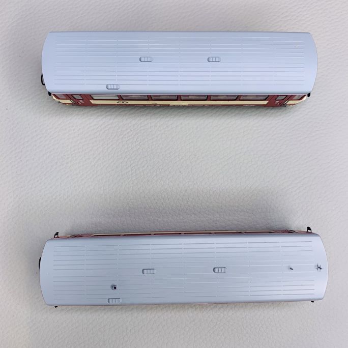 Autorail diesel 810 458-0 avec remorque, CD, Ep V - ROCO 70376 - HO 1/87