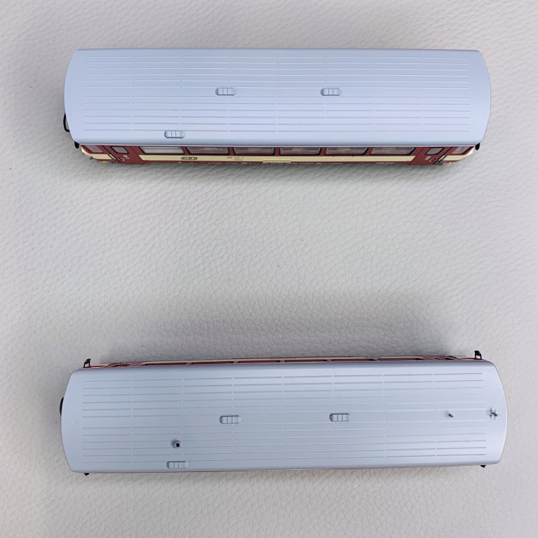 Autorail diesel 810 458-0 avec remorque, CD, Ep V - ROCO 70376 - HO 1/87