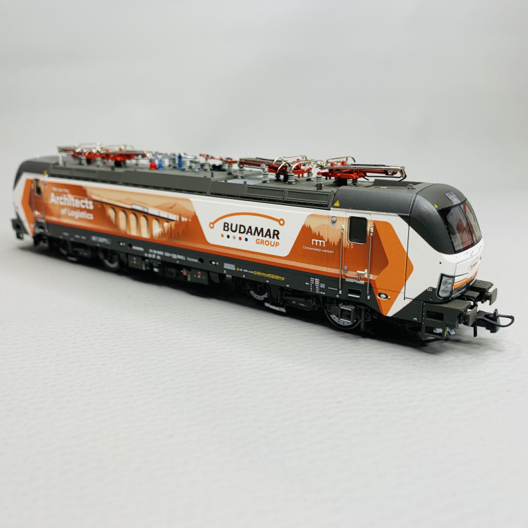 Locomotive électrique 383 220-1, Budamar Logistics, Ep VI - ROCO 70069 - HO 1/87