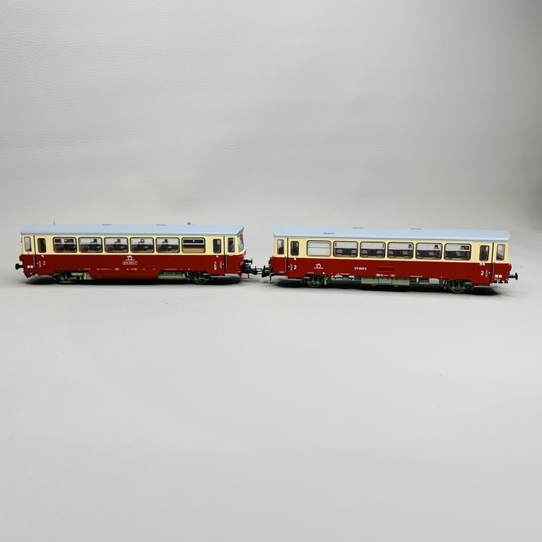 Autorail diesel 810 365-7 avec remorque, ZSSK, Ep V - VI, Digital son - ROCO 70381 - HO 1/87