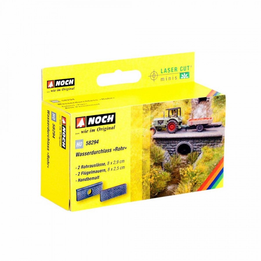 4 façades pour petit pont routier ou chemin-HO-N-NOCH 58294