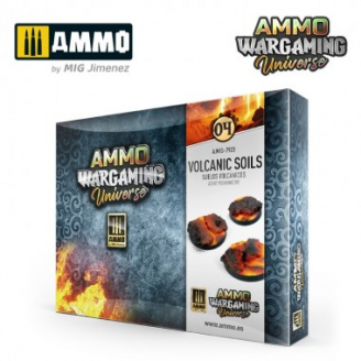 AMMO Wargaming Univers 04 - Sols volcaniques - AMMO 7923