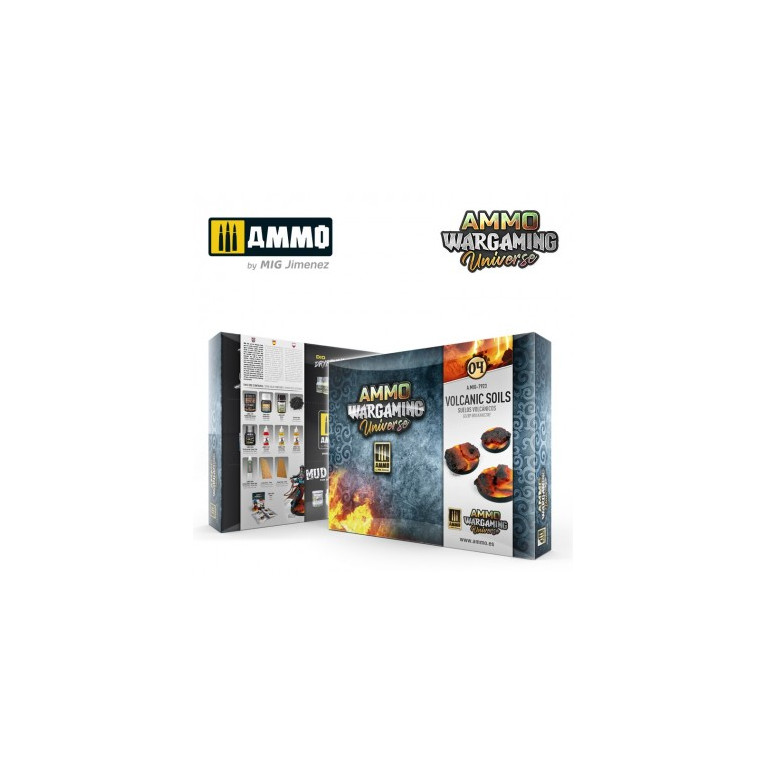 AMMO Wargaming Univers 04 - Sols volcaniques - AMMO 7923