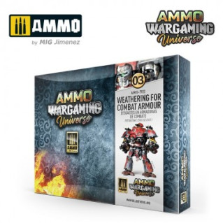 AMMO Wargaming Univers 03 - Armure de combat patinée - AMMO 7922