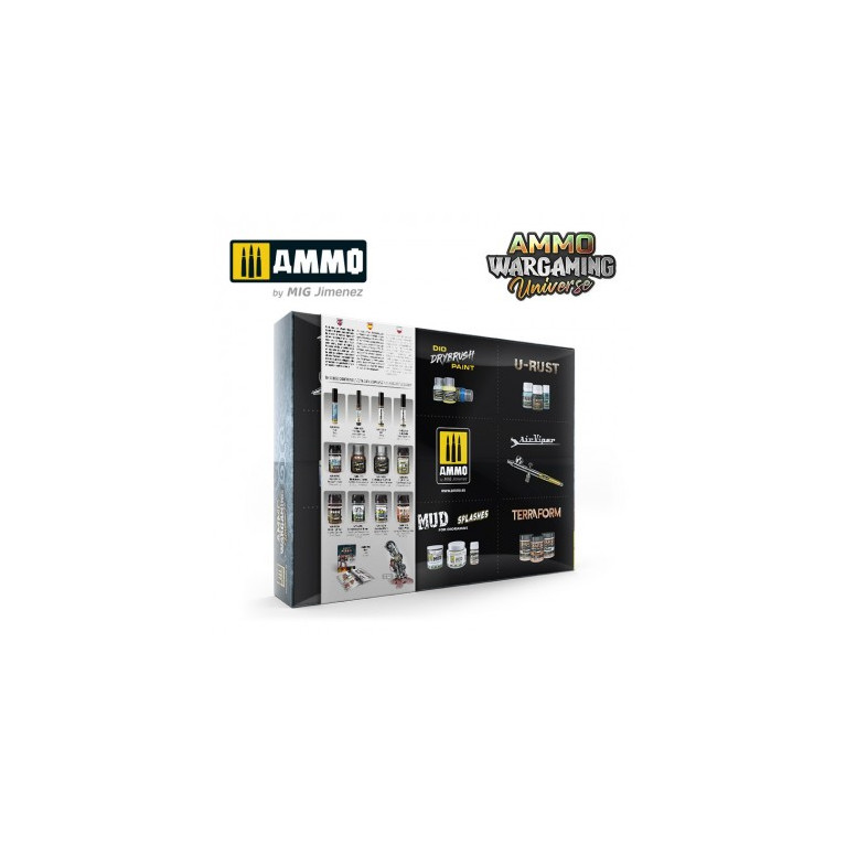 AMMO Wargaming Univers 03 - Armure de combat patinée - AMMO 7922