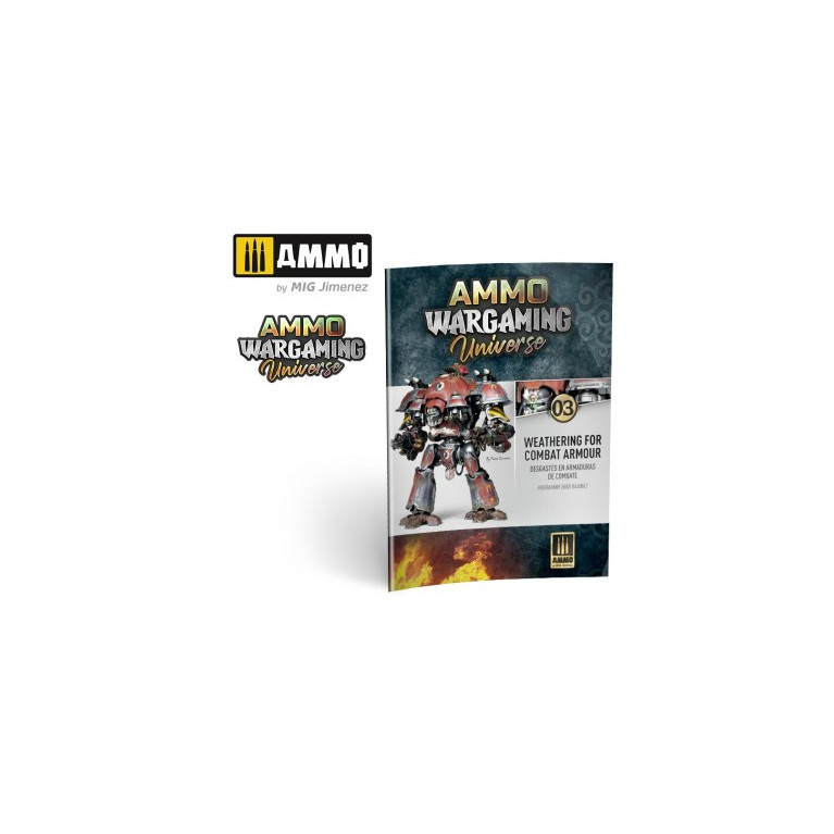 AMMO Wargaming Univers 03 - Armure de combat patinée - AMMO 7922