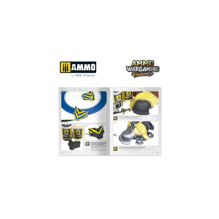 AMMO Wargaming Univers 03 - Armure de combat patinée - AMMO 7922