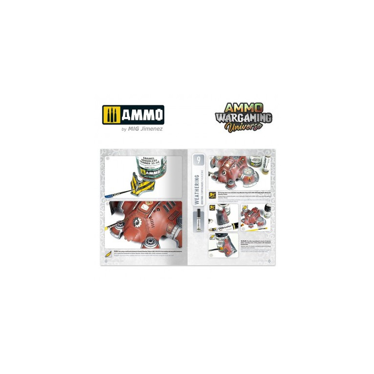 AMMO Wargaming Univers 03 - Armure de combat patinée - AMMO 7922
