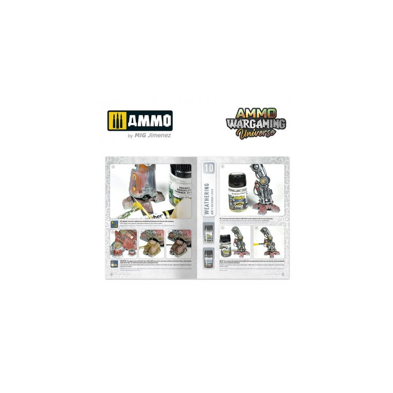 AMMO Wargaming Univers 03 - Armure de combat patinée - AMMO 7922
