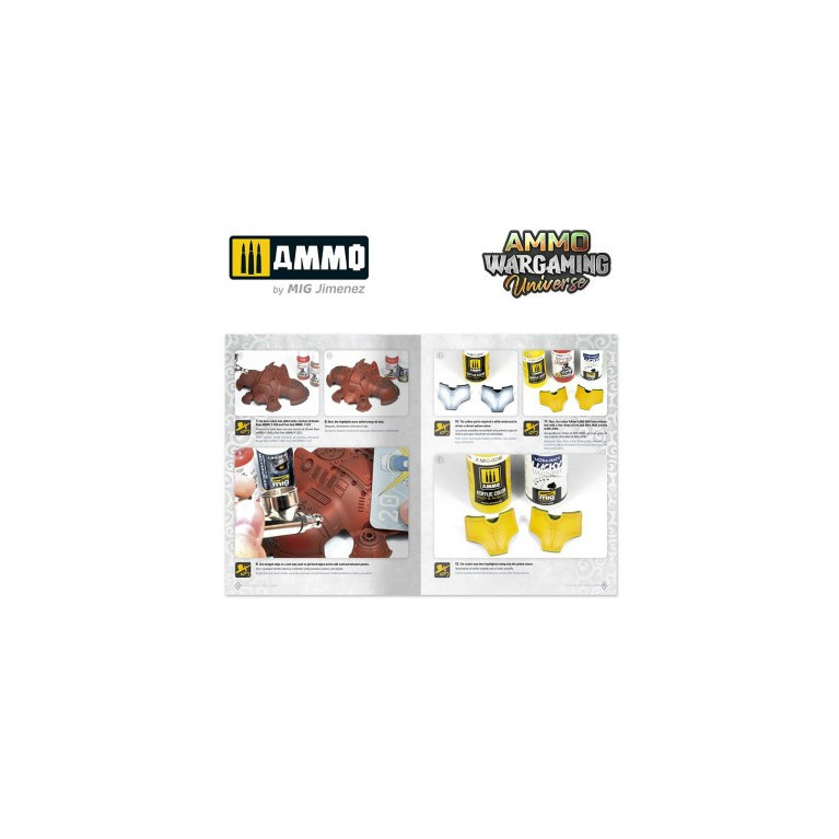 AMMO Wargaming Univers 03 - Armure de combat patinée - AMMO 7922