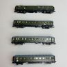 Coffret 4 pièces : Train express, DRG, Ep II - FLEISCHMANN 6260006 - N 1/160