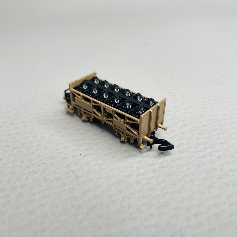 Wagon-jarres pour le transport d'acide couleur bronze - MARKLIN 82310 -Z 1/220