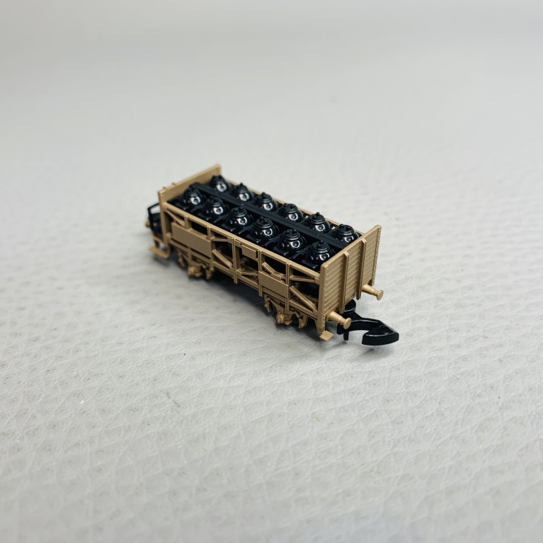 Wagon-jarres pour le transport d'acide couleur bronze - MARKLIN 82310 -Z 1/220