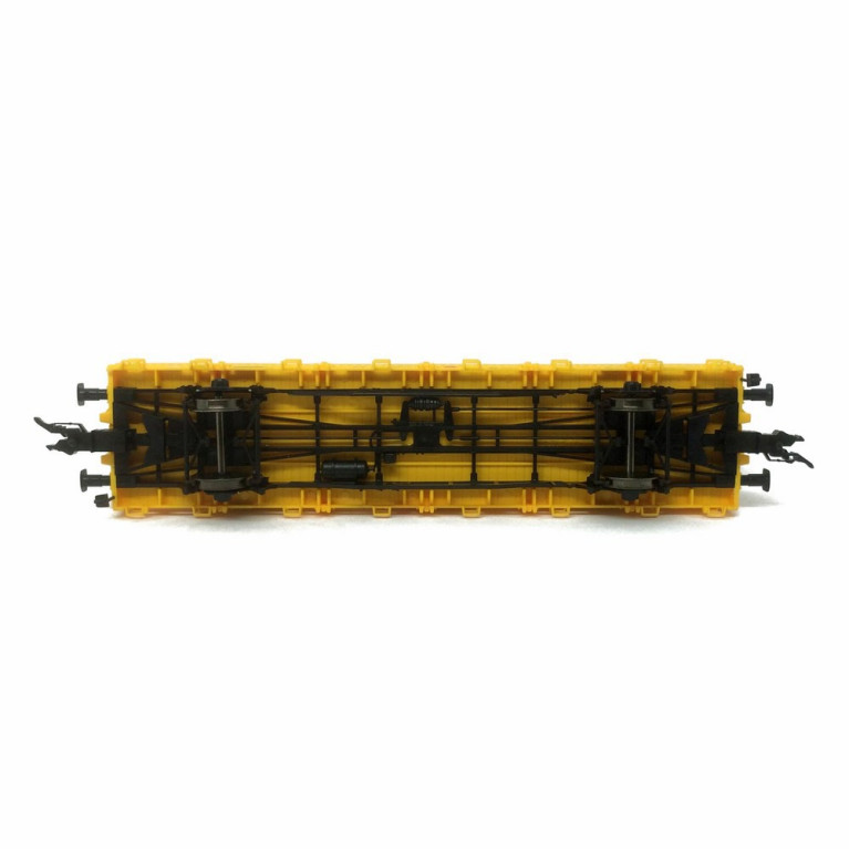 Wagon plat 3 tourets de caténaires entretien des voies -HO-1/87-KIBRI 26269