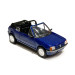 Peugeot 205 CT cabriolet bleu blizzard - SAI 6321 - 1/87