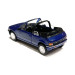 Peugeot 205 CT cabriolet bleu blizzard - SAI 6321 - 1/87