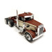 Camion Peterbilt 281, marron / crème - Brekina 85757 - 1/87