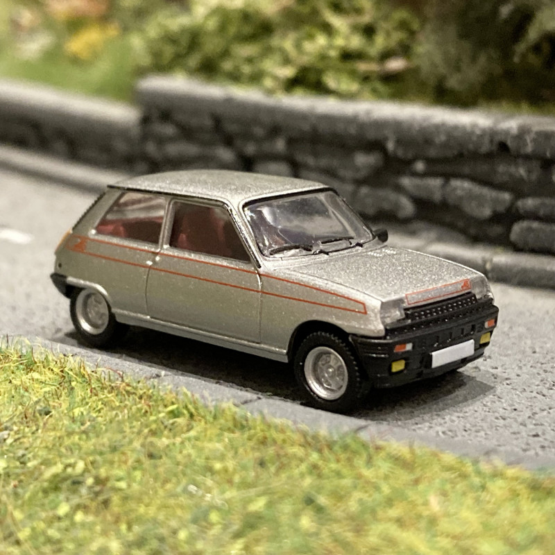 Renault 5 Alpine argent 1976 - SAI / PCX87 7220 - 1/87